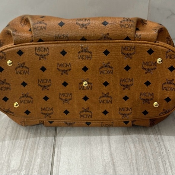 MCM Cognac Shoulder Bag - Picture 8 of 16